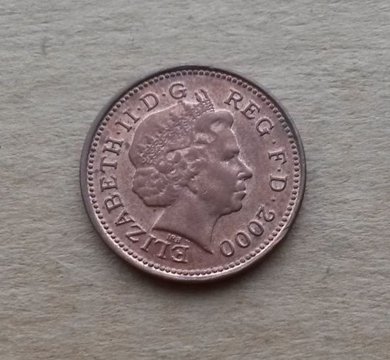 Великобритания, 1 пенни 2000 г., Елизавета II (1952-2022)