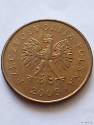 Польша 5 грош 2009 г.