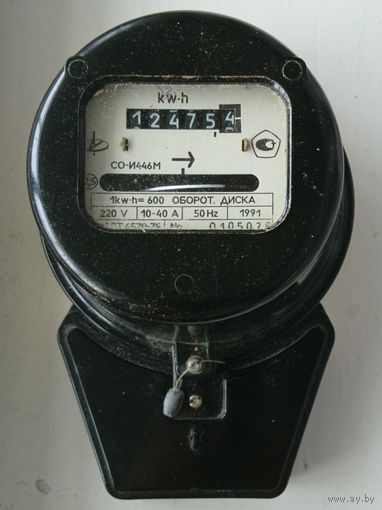 Счетчик однофазный индукционный СО-И446М