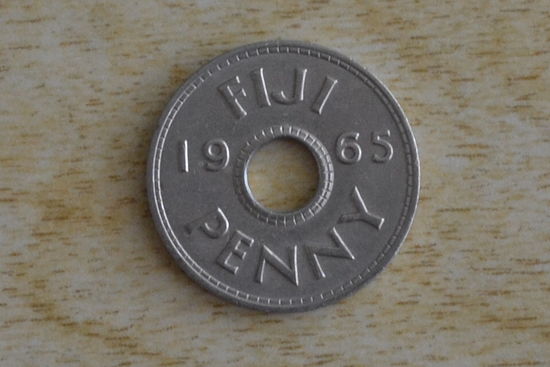 Фиджи 1 пенни 1965
