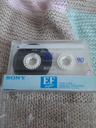 Кассета SONY EF Super 90. Союз-20