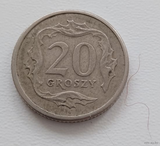 Польша 20 грош 1991