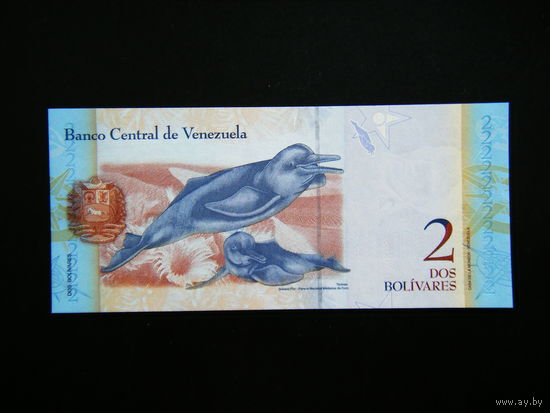 Венесуэла 2 ВОЛИВАРОВ  2012г. UNC.