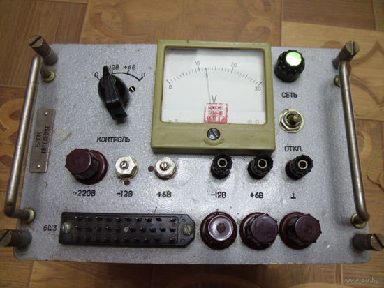 Блок питания. -12V, +6V.
