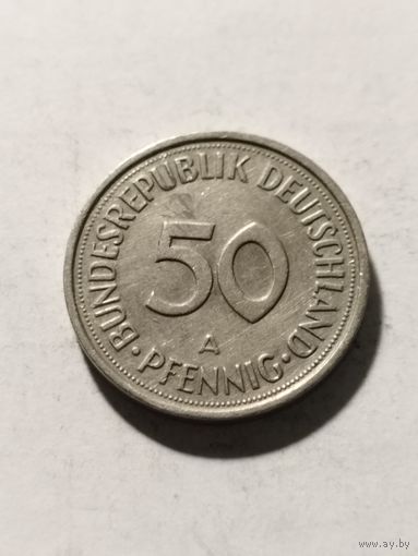 Германия 50 пфенинг 1992 А