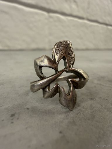 Перстень СЕРЕБРО 925 пр. 18.5 р-р (10)    Распродажа коллекции!!!