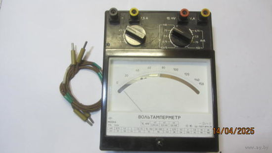 Вольтамперметр М2044 (1990 г.в.,кл.точн.0,2 )