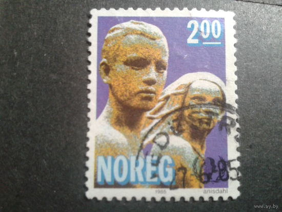 Норвегия 1985 год молодежи, скульптура