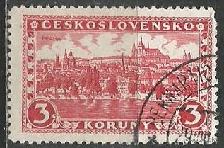 Чехословакия. Прага. Столица. 1926г. Mi#234.