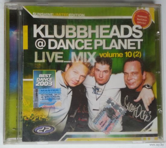 CD Klubbheads – Live_Mix @ Dance Planet Volume 10 (2) (2003) Trance, Euro House, Hard House