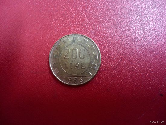 200 лир 1986 Италия