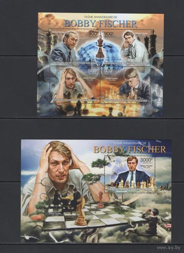 Шахматы Центрально-африканская Республика 2013** Фентези, Американский гроссмейстер, 11-й чемпион мира Роберт Джеймс (Бобби) Фишер