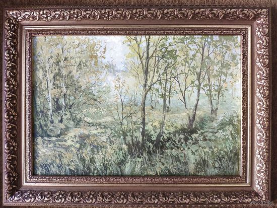 Маркевич Ф.З. 1963 г. р. "Летний этюд" (г. Полоцк ), 2013 год