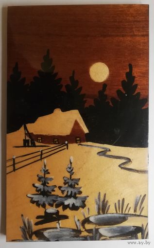 Картинка, зима, СССР