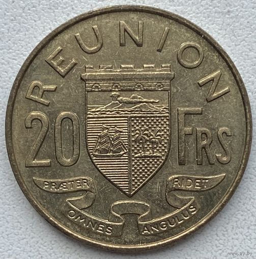 Реюньон 20 франков 1964 г.
