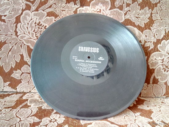 Виниловая пластинка CRAVESIDE. Sinful accession.