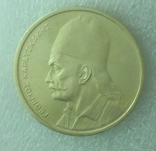 Греция 2 драхмы, 1976 г.