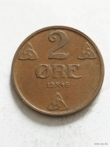 Норвегия 2 оре 1946