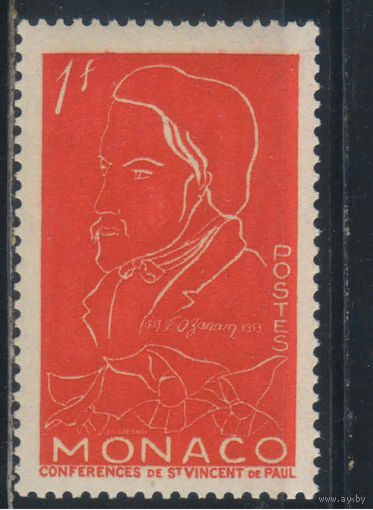 Монако 1954 100 летие смерти А.Ф.Озанам #473**