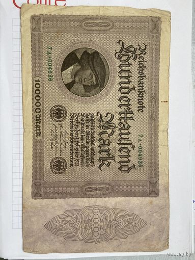 100000 марок Германской империи