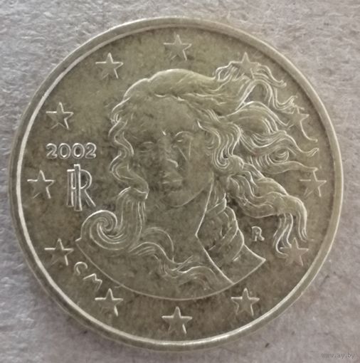 Италия 10 евроцентов 2002 год, KM# 213