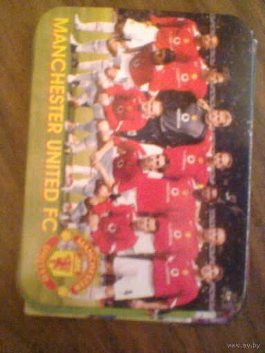 МАНЧЕСТЕР ЮНАЙТЕД АНГЛИЯ--календарик-2006