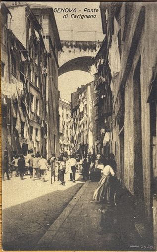 Открытка Италия Дженова