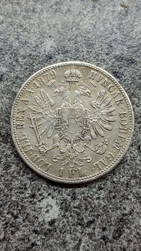 Австро-Венгрия 1 флорин 1879 год
