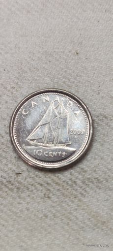 Канада 10 цент 2009