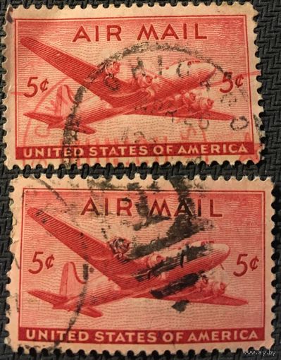 ЦІКАВІЦЬ АБМЕН! 1946 AIR MAIL 5 цэнтаў