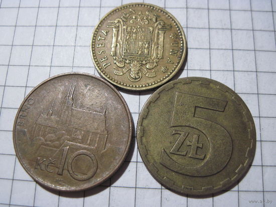 Три монеты/40 с рубля!