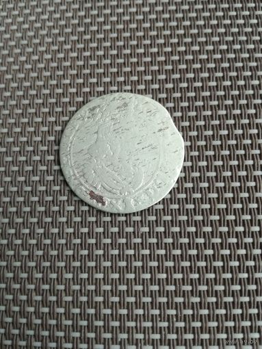 6 грошей 1662 год TT