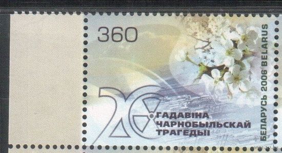 Беларусь-2006, (Мих.618у), ** , Чернобыль