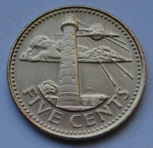 Барбадос, 5 центов 1997 г.