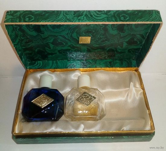 Духи СССР Малахитовая шкатулка Сапфир Аметист Новая заря винтаж набор