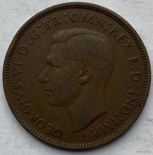 Великобритания 1 пенни 1939 г.