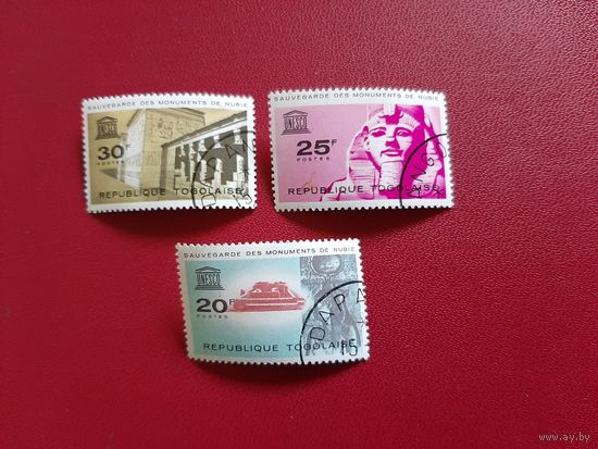 Охрана ЮНЕСКО Нубийских памятников 1964 год Того