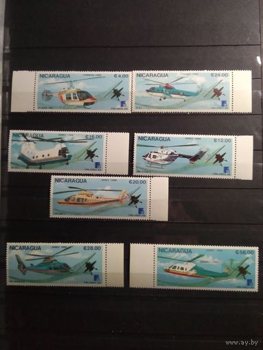 Никарагуа 1988 г. Авиация.