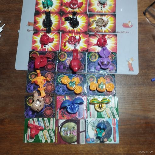 BAKUGAN Лот из бакуганов 20 шт. Копии и ломаные. (Оригиналы и карты продаются отдельно)
