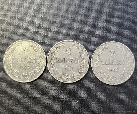 Отличная погодовка ФИНЛЯНДИИ В РОССИЙСКОЙ ИМПЕРИИ 1906,1907,1908