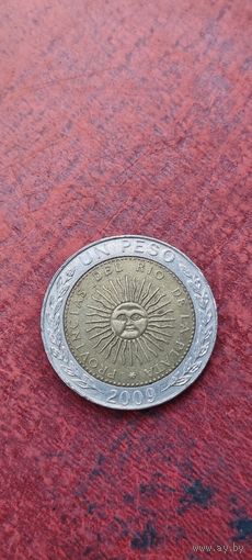 Аргентина 1 песо 2009