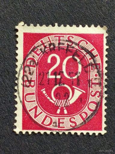 Германия 1951. Стандартный выпуск