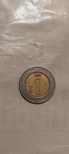 Мексика 1 цент 2000