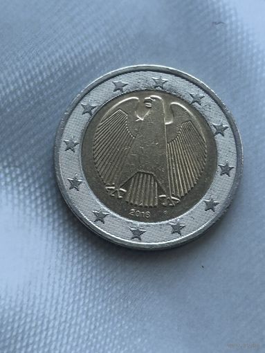 Германия 2 евро 2016 F