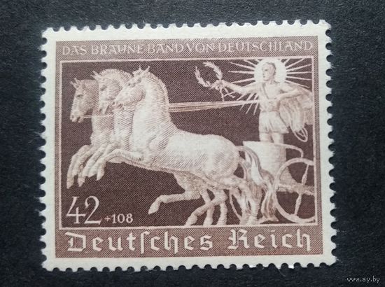 Германия\572с\  Рейх. 1940г. Скачки лошадь