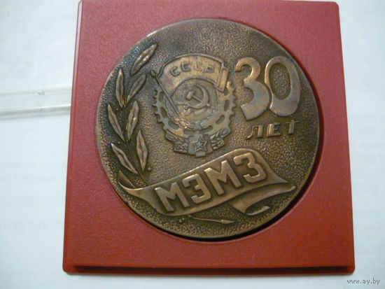 МЭМЗ  - 30 лет.    т.м