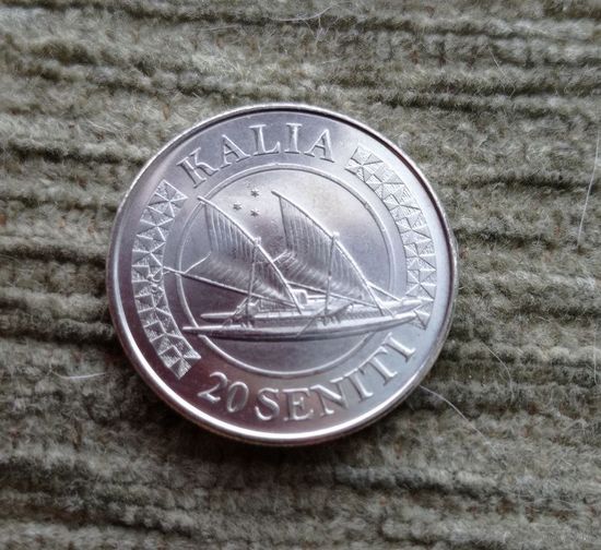 Werty71 Тонга 20 сенити 2015 Корабль