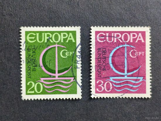 Германия 1966. Европа (C.E.P.T.) 1966 - Корабль. Полная серия