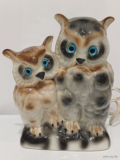 Все лоты с 1р.Редкие Совы Германия светильник