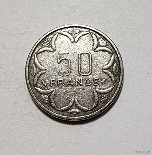 Центральная Африка (BEAC) 50 франков, 1998